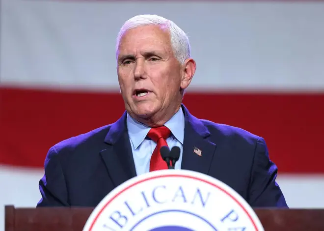As Trump Strays, Mike Pence Urges Conservatives to Return to Their Roots