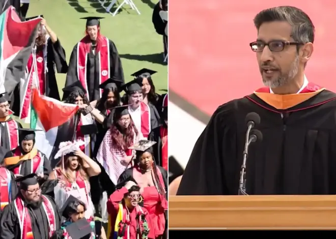 Radical Leftists Organize Stanford Commencement Walk-out Against Google CEO Using Google Form