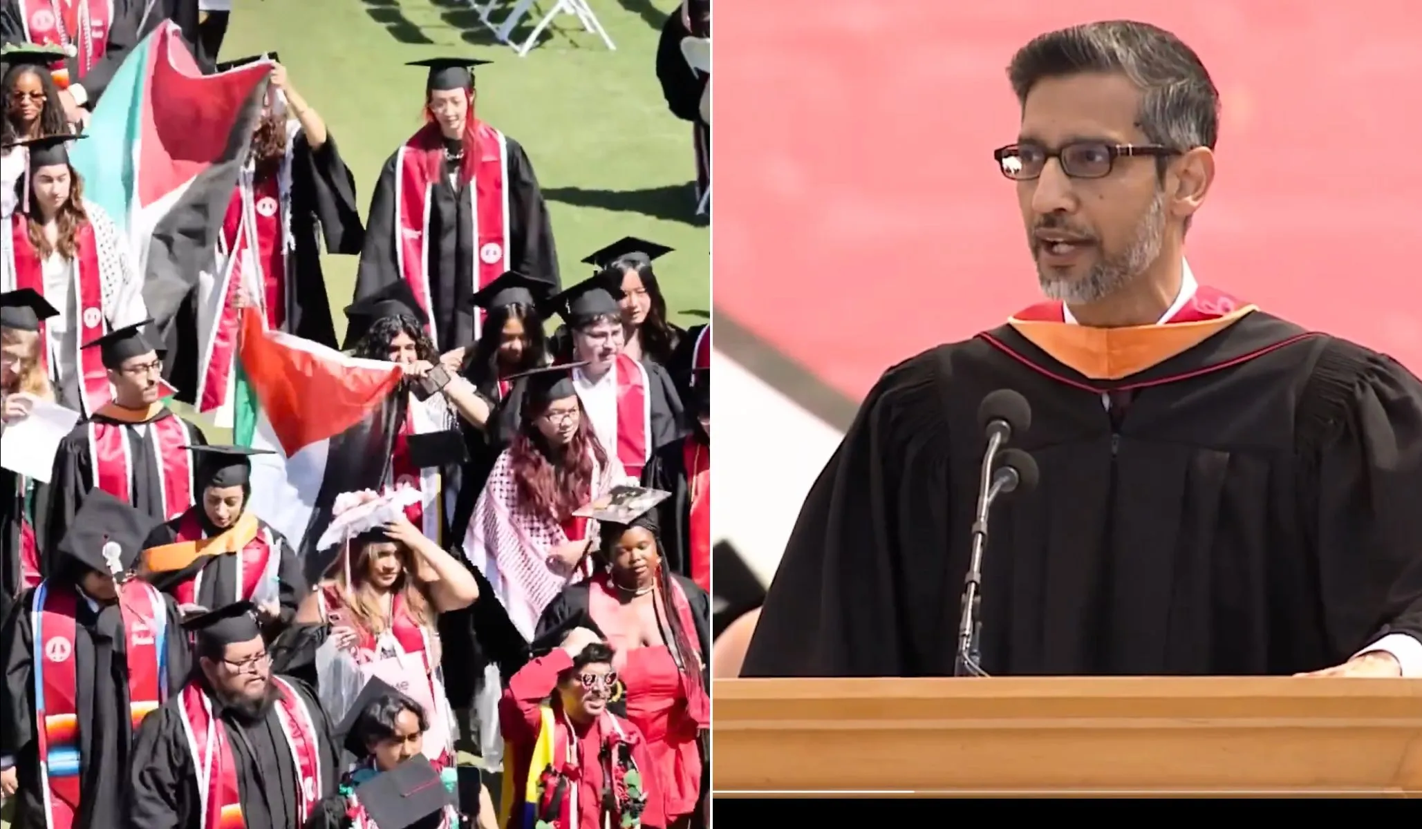 Radical Leftists Organize Stanford Commencement Walk-out Against Google CEO Using Google Form
