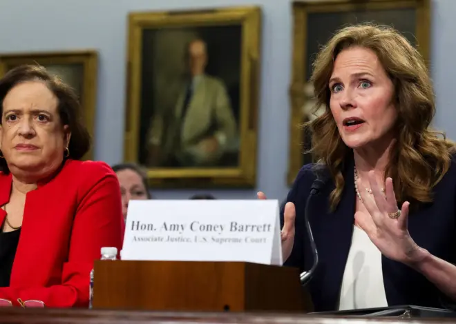 Amy Coney Barrett Describes Living Under Constant Threat, Urges Lawmakers to Increase Security for Justices