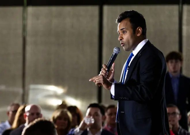 Vivek Ramaswamy Doesn’t Pretend to Be a Populist