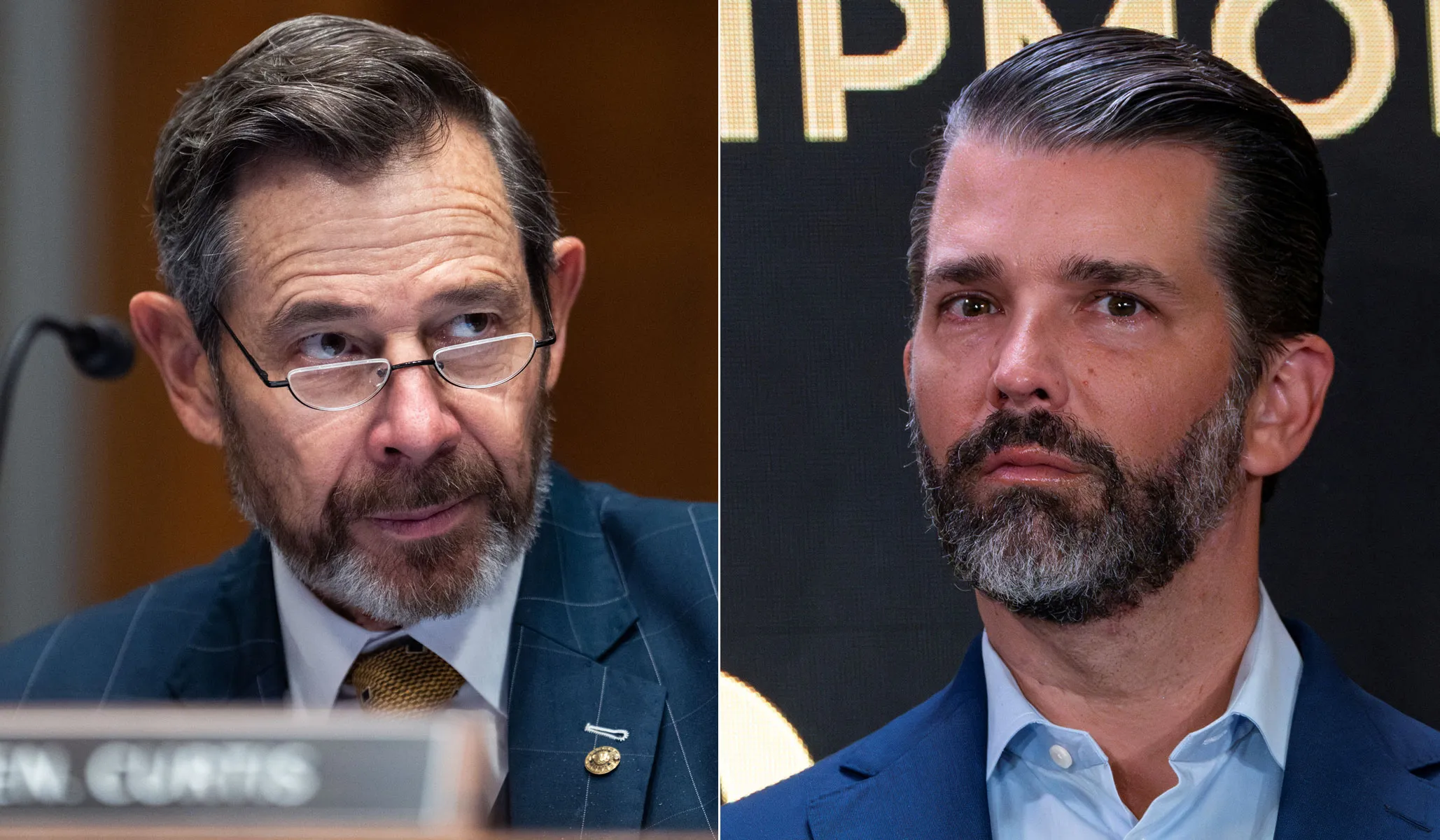 GOP Senator Roils Colleagues with Call to Investigate Trump Jr.