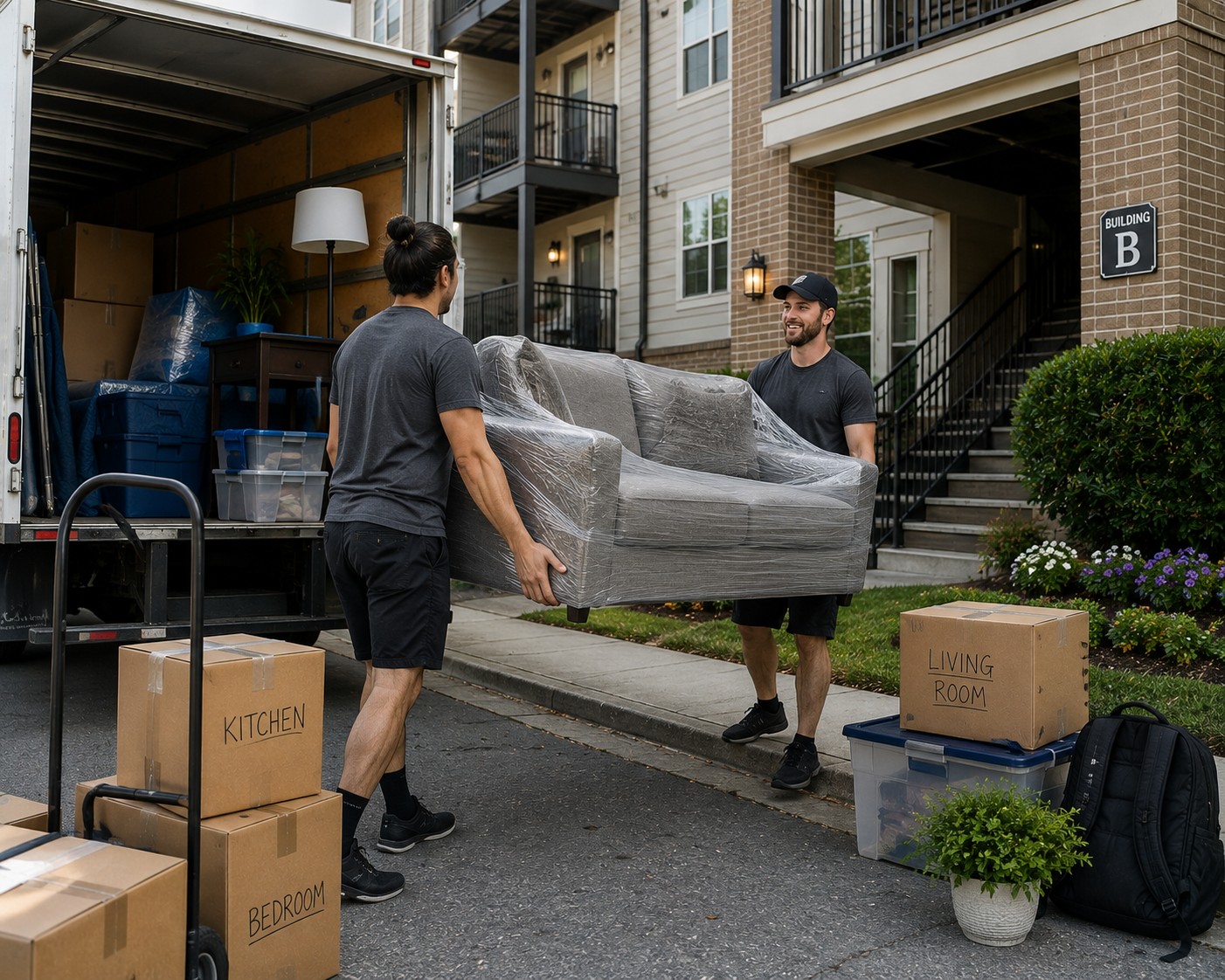 Gastonia Apartment Moving: Making Limited Loading Space Work