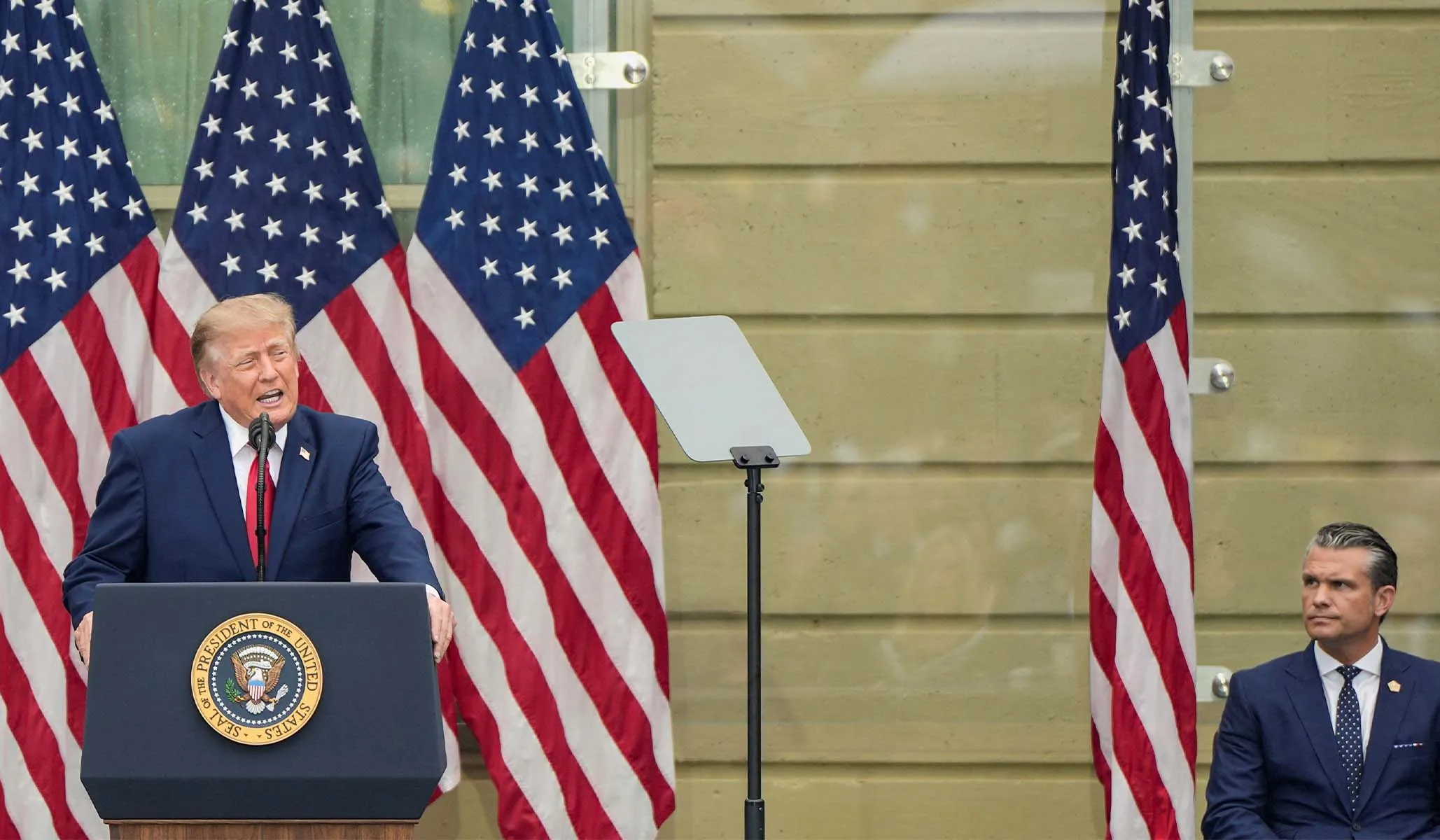 Trump, Hegseth Defend Iran War as Continuation of War on Terror in 9/11 Memorial Speeches