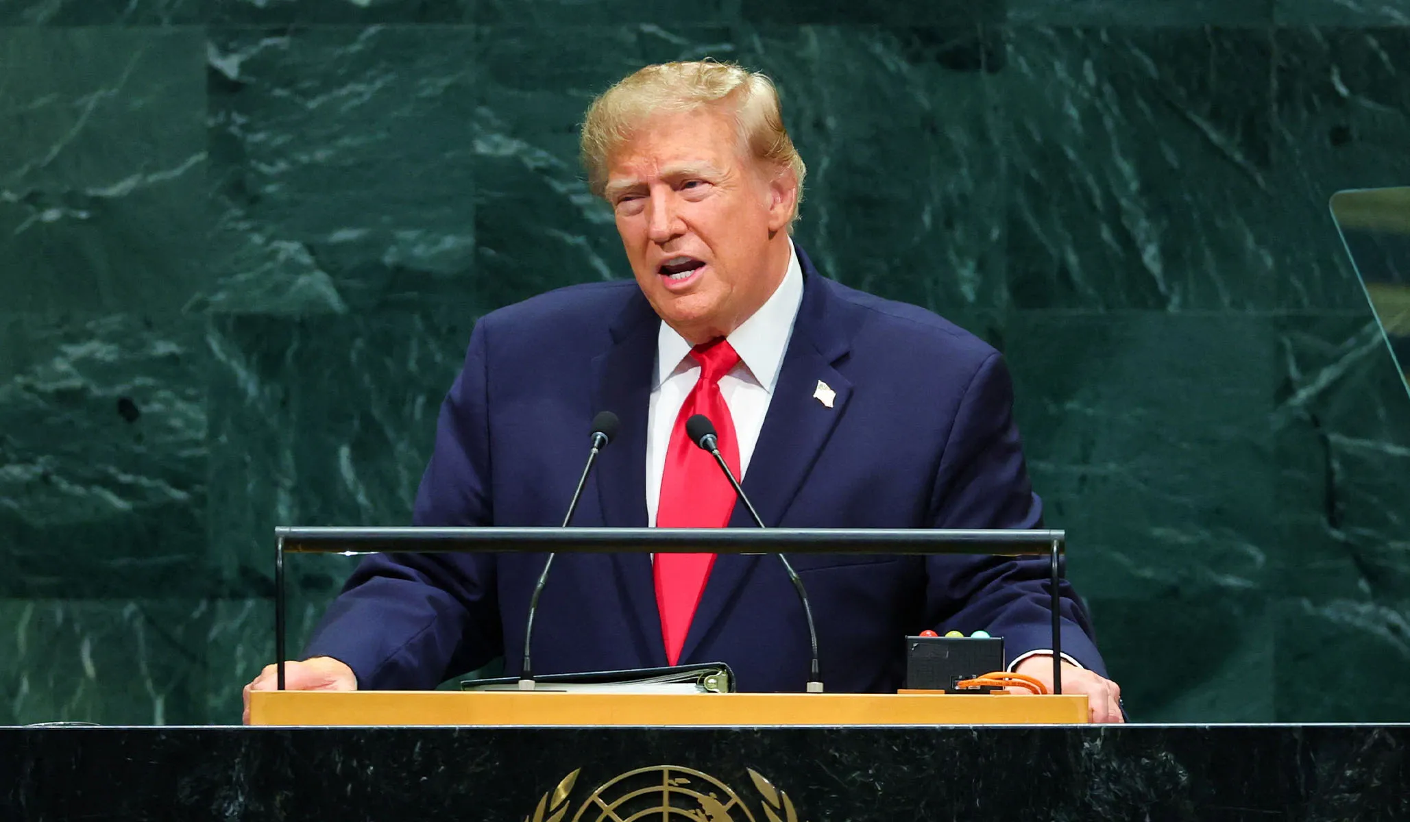 Trump Repeats Iran ‘Annihilation’ Threat — in Front of Tehran’s Rep at the U.N.