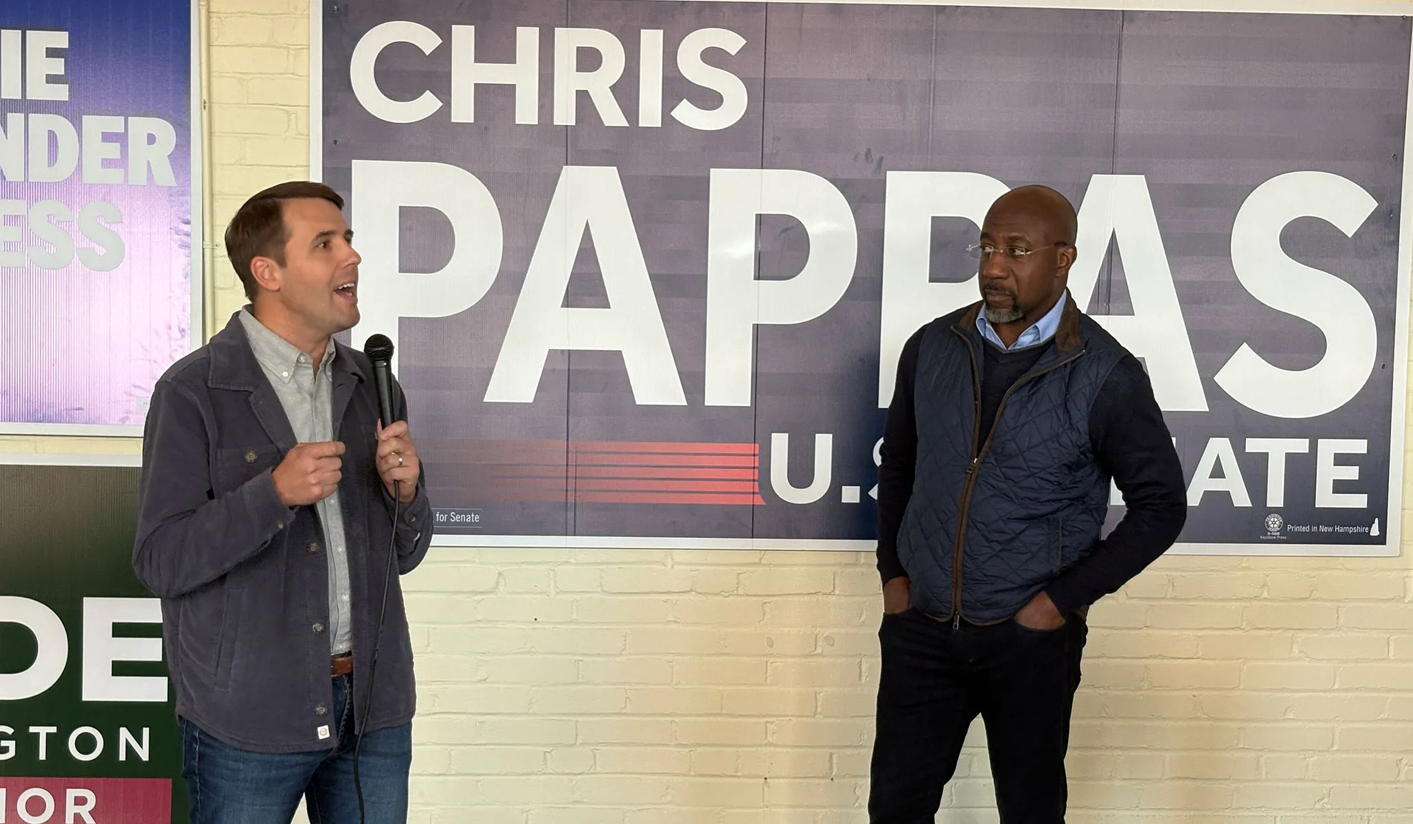 Chris Pappas Runs More Against Donald Trump Than John Sununu