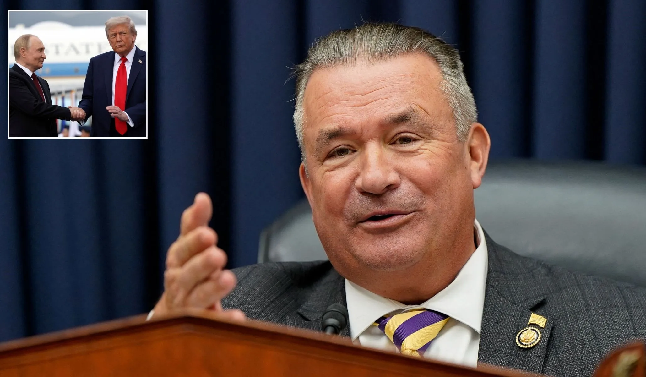 ‘Kissing Putin’s A**’: GOP Congressman Unloads on Trump’s Latest Russia Moves